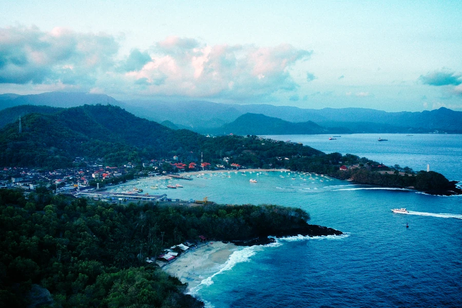 Padang Bai in Bali, home of Paradise Diving